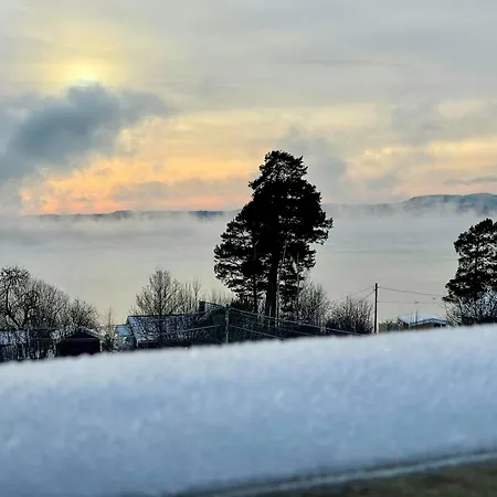 Sea Views And Forest Tranquility At Rodtangen Feriehus *